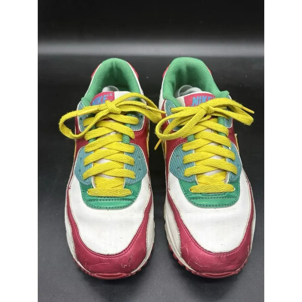 Nike Air Max 90 CL Olympic Pack Youth Size 6Y Athletic Sneaker 312153-172